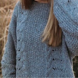 Super cute and casual grey sweater